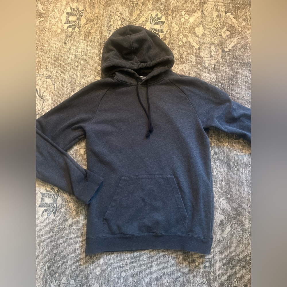 H&M Regular Fit Gray Hoodie Small